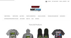Desktop Screenshot of derbytees.com